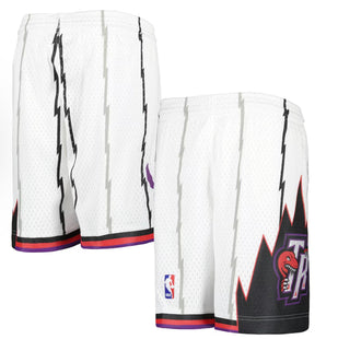 Youth Toronto raptors white shorts