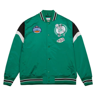 Heavyweight Satin Jacket Boston Celtics
