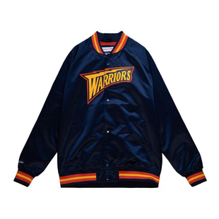 Lightweight Satin Jacket Golden State Warriors
