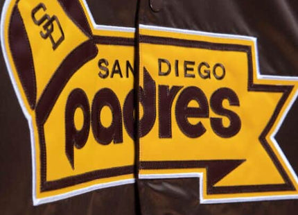 Lightweight Satin Jacket San Diego Padres