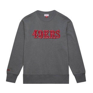 Snow Washed Fleece Crew San Francisco 49ers