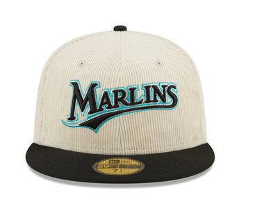 Men Miami marlins Cord Classic 59FIFTY Fitted