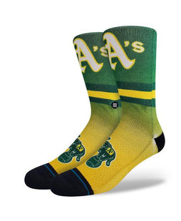 Stance Men's Oakland Athletics Cooperstown Collection Crew Socks - Multi