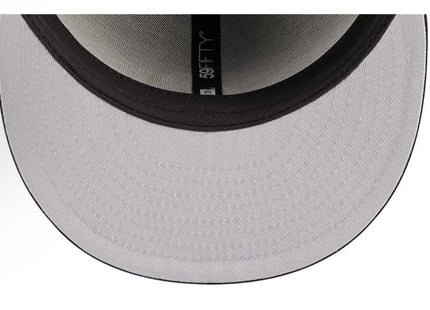 Chicago White Sox New Era Black and White Side Patch 59FIFTY Fitted Hat - Men's