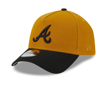 Rustic Fall 9FORTY A-Frame Snapback Atlanta braves
