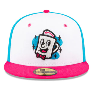 Somerset Patriots Authentic On-Field New Era 59FIFTY Fitted Jersey Diners Cap Minor league