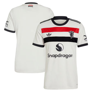 Manchester United adidas Originals 2024/25 Third Jersey - Cream