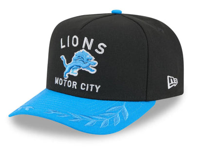 Detroit Lions 2025 Draft 9FIFTY A-Frame Snapback