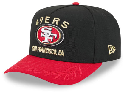 San Francisco 49ers 2025 Draft 9FIFTY A-Frame Snapback