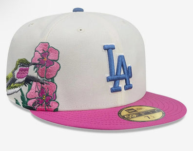 LA Dodgers MLB City Element Ecuador White 59FIFTY Fitted Cap