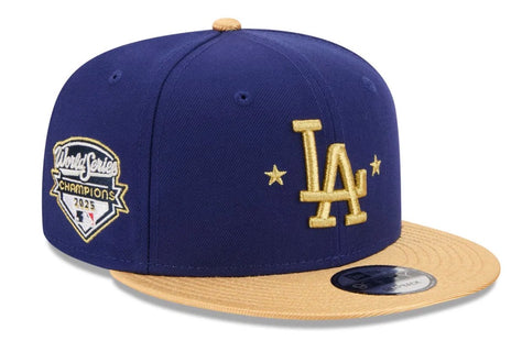 Gold 2025 World Series Champions Sidepatch 9FIFTY Snapback