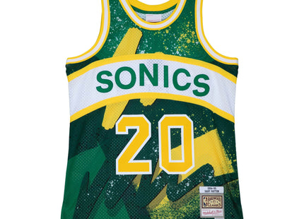 Men Hyper Hoops Swingman Gary Payton Seattle Supersonics 1994-95 Jersey