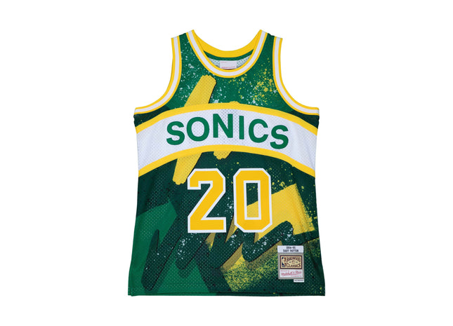 Men Hyper Hoops Swingman Gary Payton Seattle Supersonics 1994-95 Jersey