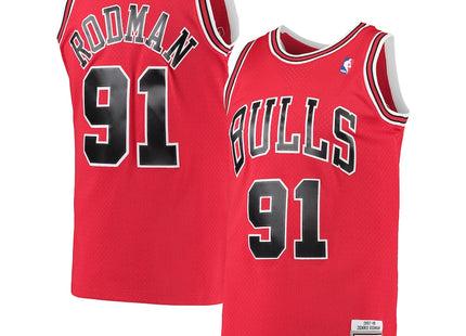 Youth Chicago Bulls Red Rodman kids Mitchell&ness