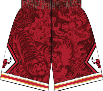 Men Water Tiger Men Chicago bulls shorts
