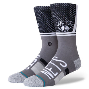 BROOKLYN NETS SHORTCUT 2 CREW SOCKS