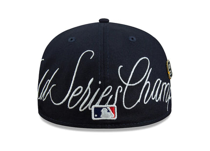 Men's Boston Red Sox New Era Navy Historic World Series Champions 59FIFTY Fitted Hat