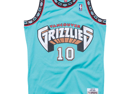 Men Swingman Jersey Vancouver Grizzlies Road 1998-99 Mike Bibby