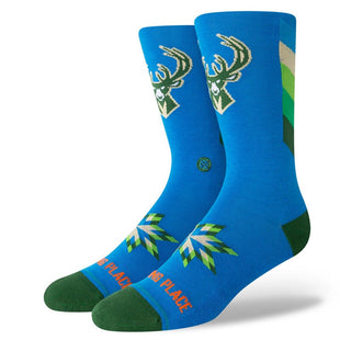 Miluawkee bucks NBA X STANCE 2023 CITY EDITION CREW SOCKS