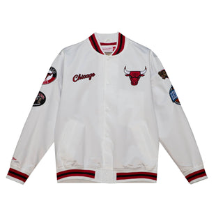 City Collection Lightweight Satin Jacket Chicago Bulls