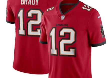 Men's Tampa Bay Buccaneers Tom Brady Nike Red Vapor Limited Jersey