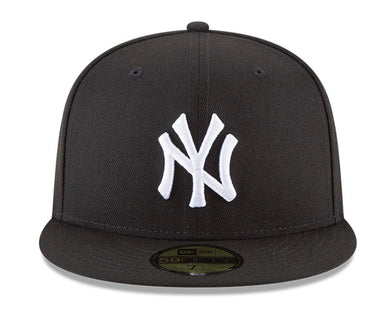 New York Yankees New Era Team  59FIFTY Fitted Hat - Black