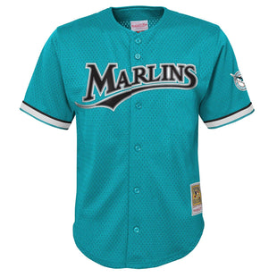 Youth Mesh BP Jersey Florida Marlins 1995 Andre Dawson