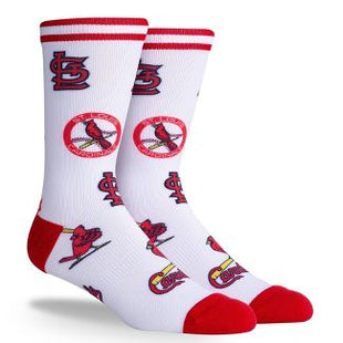 Cardinals mix crew socks