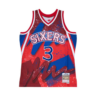 Men Hyper Hoops Swingman Allen Iverson Philadelphia 76ers 1996-97 Jersey