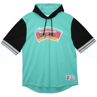 Buzzer Beater Mesh S/S Hoody San Antonio Spurs