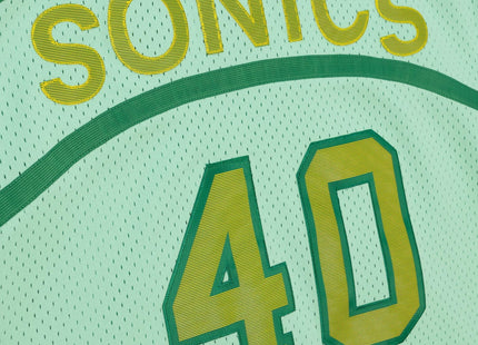 Men Space Knit Swingman Shawn Kemp Seattle Supersonics 1994-95 Jersey