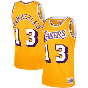 Men LA Lakers Wilt Chamberlain Jersey