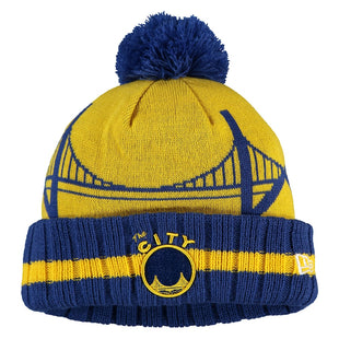 Knit Golden states Warriors New Era Winter Bini hat