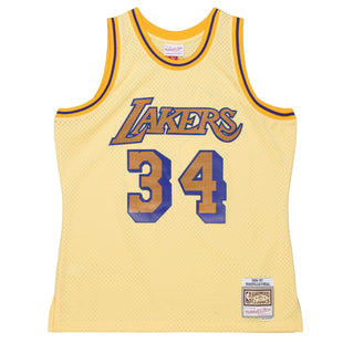 Men Space Knit Swingman Shaquille O'Neal Los Angeles Lakers 1996-97 Jersey