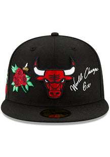 New Era Chicago Bulls Mens Red Icon 2 59FIFTY Fitted Hat