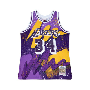 Men Hyper Hoops Swingman Shaquille O'Neal Los Angeles Lakers 1996-97 Jersey