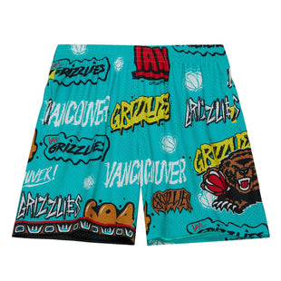 Men Slap Sticker Swingman Vancouver Grizzlies 1998-99 Shorts