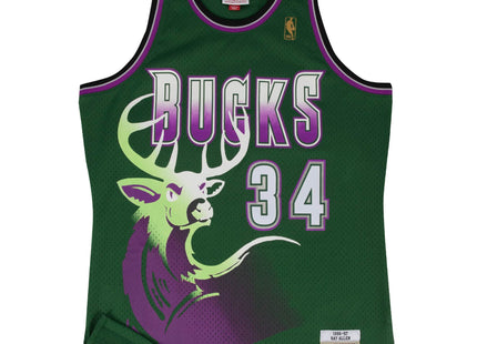Youth Swingman Jersey Milwaukee Bucks 1996-97 Ray Allen
