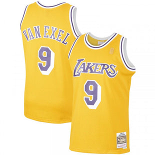 Men Los Angeles Lakers Mitchell&Ness Swingman Nick Van Exel 1996 jersey