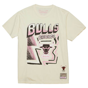 Sidewalk Sketch SS Tee HWC Chicago Bulls