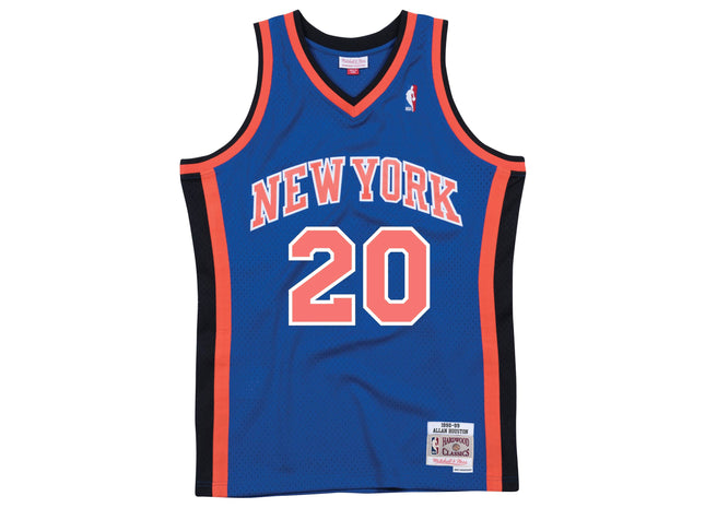 Men Swingman Allan Houston New York Knicks 1998-99 Jersey