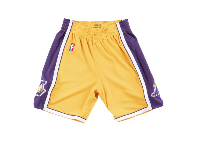 Men Authentic Los Angeles Lakers Home 2009-10 shorts