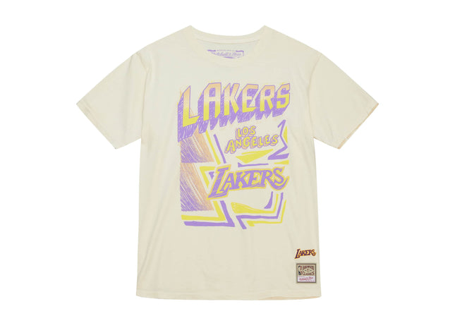 Sidewalk Sketch SS Tee HWC Los Angeles Lakers
