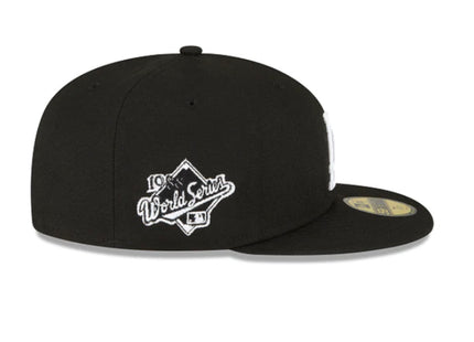 LOS ANGELES DODGERS Sidepatch Black 59FIFTY Fitted