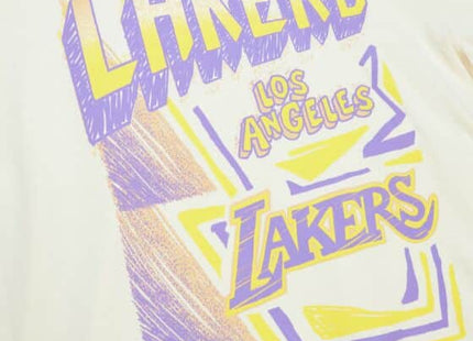 Sidewalk Sketch SS Tee HWC Los Angeles Lakers