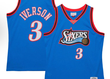 Neon Tropical Men 76ers Iverson jersey