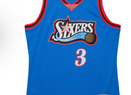 Neon Tropical Men 76ers Iverson jersey