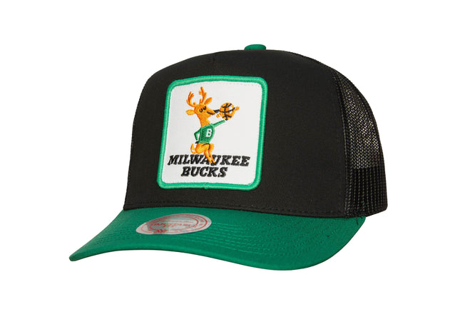 Men Milwaukee bucks truck it trucker hat snap