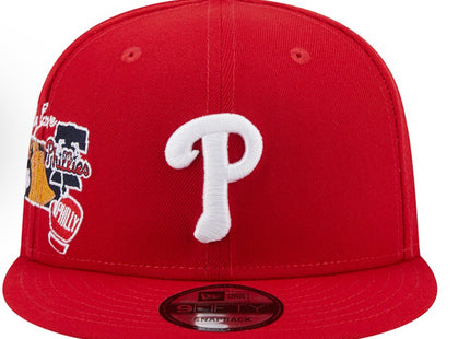 Philadelphia Phillies New Era Icon 9FIFTY Snapback - Red