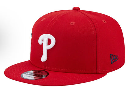 Philadelphia Phillies New Era Icon 9FIFTY Snapback - Red